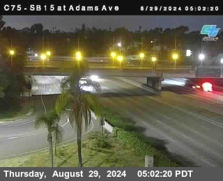 SB 15 at Adams Ave (On Ramp)