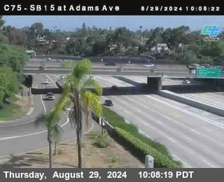 SB 15 at Adams Ave (On Ramp)