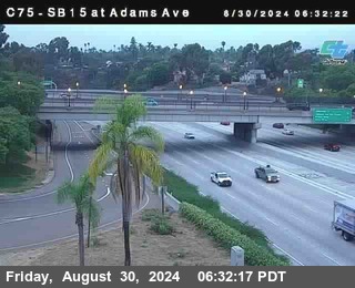 SB 15 at Adams Ave (On Ramp)