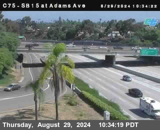 SB 15 at Adams Ave (On Ramp)