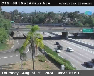 SB 15 at Adams Ave (On Ramp)