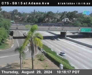 SB 15 at Adams Ave (On Ramp)