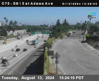 SB 15 at Adams Ave (On Ramp)