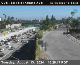 SB 15 at Adams Ave (On Ramp)