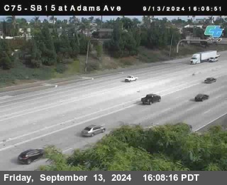 SB 15 at Adams Ave (On Ramp)