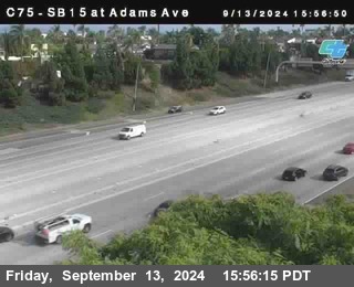 SB 15 at Adams Ave (On Ramp)