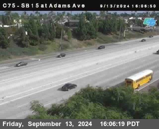 SB 15 at Adams Ave (On Ramp)