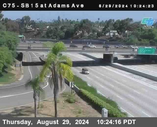 SB 15 at Adams Ave (On Ramp)