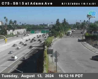 SB 15 at Adams Ave (On Ramp)