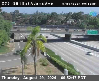 SB 15 at Adams Ave (On Ramp)