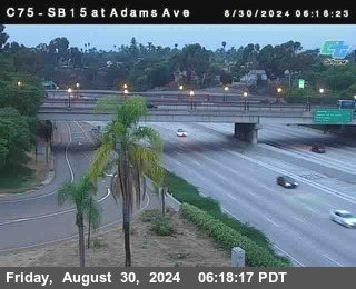 SB 15 at Adams Ave (On Ramp)