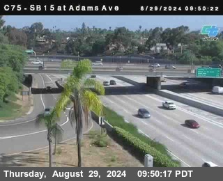 SB 15 at Adams Ave (On Ramp)