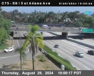 SB 15 at Adams Ave (On Ramp)