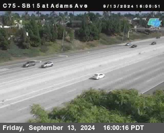 SB 15 at Adams Ave (On Ramp)