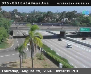 SB 15 at Adams Ave (On Ramp)