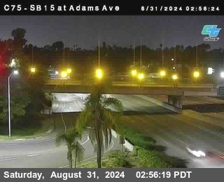 SB 15 at Adams Ave (On Ramp)