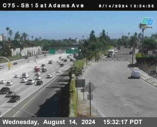 SB 15 at Adams Ave (On Ramp)