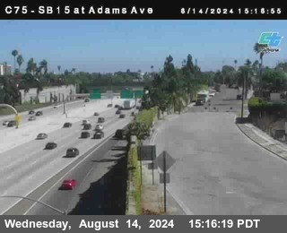 SB 15 at Adams Ave (On Ramp)