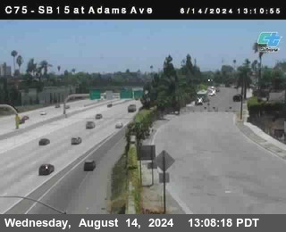 SB 15 at Adams Ave (On Ramp)