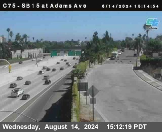 SB 15 at Adams Ave (On Ramp)