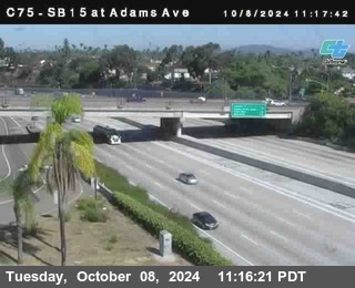 SB 15 at Adams Ave (On Ramp)