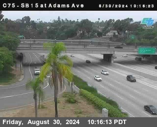 SB 15 at Adams Ave (On Ramp)