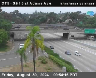 SB 15 at Adams Ave (On Ramp)