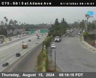 SB 15 at Adams Ave (On Ramp)