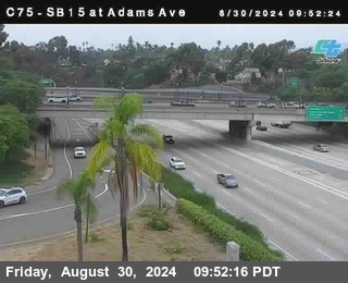 SB 15 at Adams Ave (On Ramp)