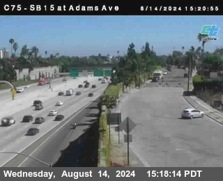 SB 15 at Adams Ave (On Ramp)