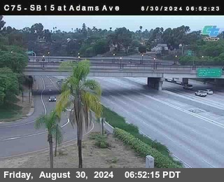 SB 15 at Adams Ave (On Ramp)