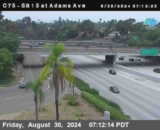 SB 15 at Adams Ave (On Ramp)