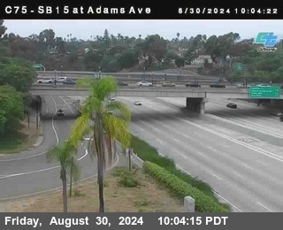 SB 15 at Adams Ave (On Ramp)