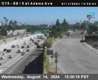 SB 15 at Adams Ave (On Ramp)