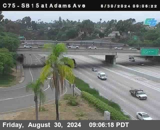 SB 15 at Adams Ave (On Ramp)