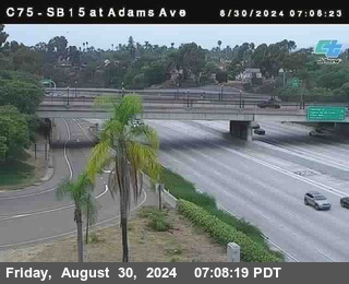 SB 15 at Adams Ave (On Ramp)