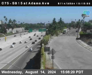 SB 15 at Adams Ave (On Ramp)