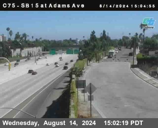 SB 15 at Adams Ave (On Ramp)