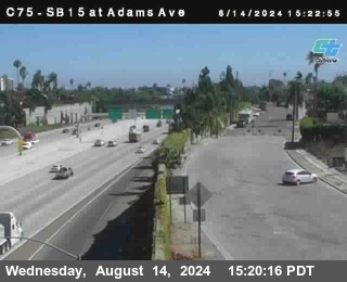 SB 15 at Adams Ave (On Ramp)