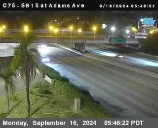 SB 15 at Adams Ave (On Ramp)