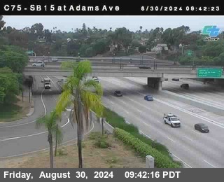 SB 15 at Adams Ave (On Ramp)