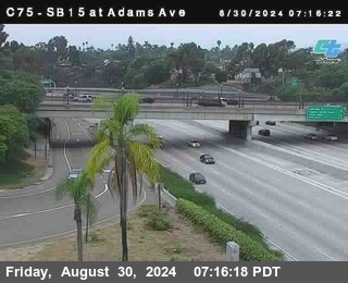 SB 15 at Adams Ave (On Ramp)