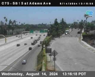 SB 15 at Adams Ave (On Ramp)