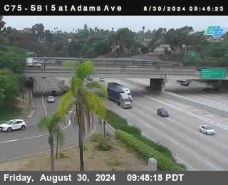 SB 15 at Adams Ave (On Ramp)