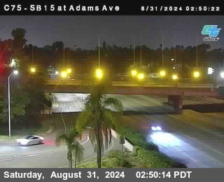 SB 15 at Adams Ave (On Ramp)