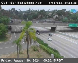 SB 15 at Adams Ave (On Ramp)