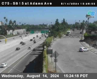 SB 15 at Adams Ave (On Ramp)