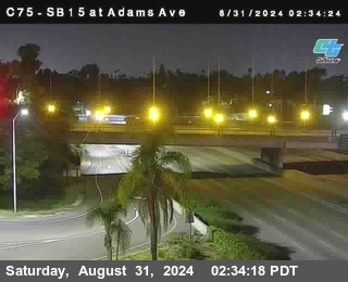 SB 15 at Adams Ave (On Ramp)