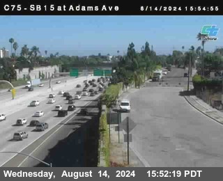 SB 15 at Adams Ave (On Ramp)