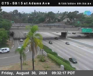 SB 15 at Adams Ave (On Ramp)